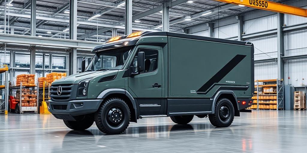 Armored logistics vehicle